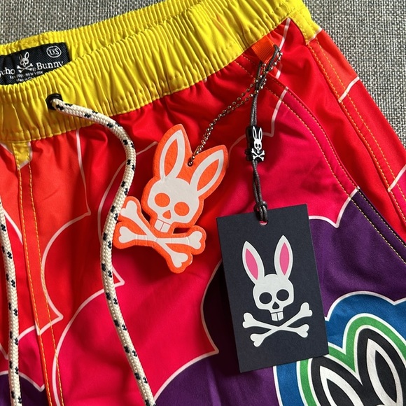 PSYCHO BUNNY Chelton Swim Trunks Size XXS - Picture 5 of 16